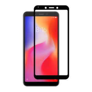 Стекло защитное PowerPlant Full screen Xiaomi Redmi 6, Black (GL605552)