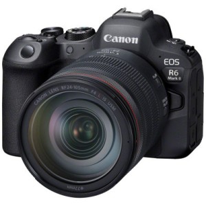Цифровий фотоапарат Canon EOS R6 Mark II + RF 24-105 f/4.0 L IS (5666C029)