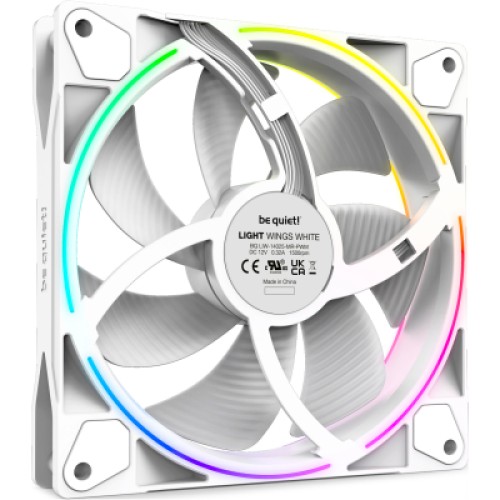Кулер для корпуса Be quiet! Light Wings White 140mm PWM (BL102)