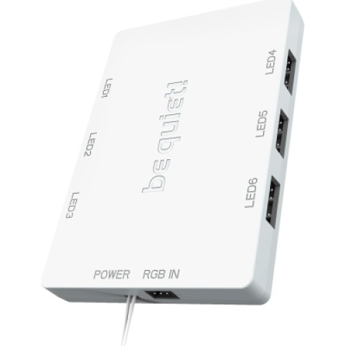 Кулер для корпуса Be quiet! Light Wings White 140mm PWM (BL102)
