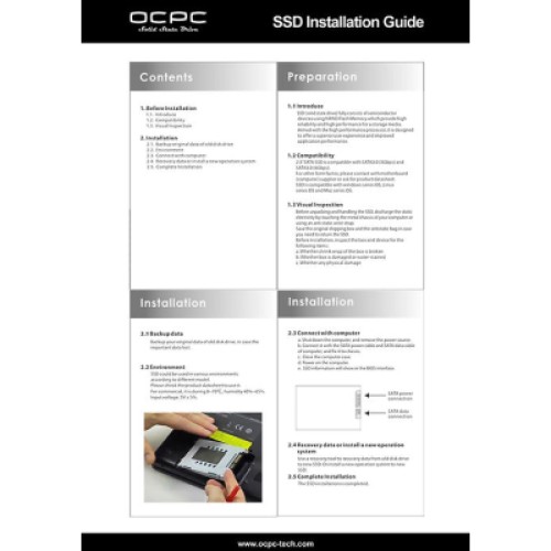 Накопитель SSD 2.5" 1TB OCPC (SSD25S3T1TBLT)