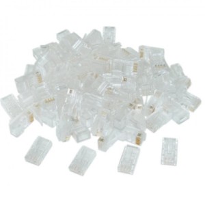 Конектор RJ45 cat.6 UTP 8P8C * 50 (позолоч. конт.) Cablexpert (LC-8P8C-002/50)