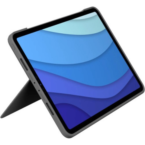 Чехол для планшета Logitech Combo Touch for iPad Pro 12.9-inch (5th generation) - GREY - UK (L920-010214)