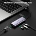 Концентратор Ugreen Type-C to 3хUSB 3.0 + RJ45 1000M Ethernet (60718)