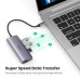 Концентратор Ugreen Type-C to 3хUSB 3.0 + RJ45 1000M Ethernet (60718)