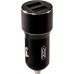 Зарядное устройство XO CC30 Metal Car Charger Black (XO-CC30-BK)