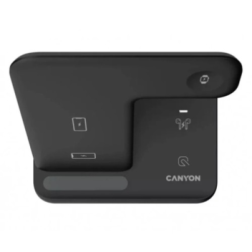 Зарядное устройство Canyon WS-302 3in1 Wireless (CNS-WCS302B)