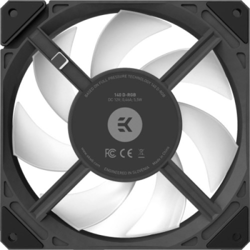 Кулер для корпуса Ekwb EK-Loop Fan FPT 140 D-RGB - Black (3831109897621)