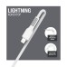 Дата кабель USB 2.0 AM to Lightning 1.2m AL-CBCOLOR-L1WT White ACCLAB (1283126518225)
