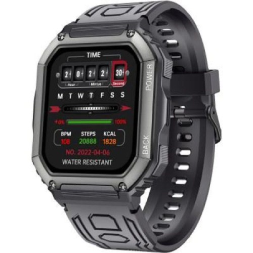 Смарт-часы Gelius Pro GP-SW007 (Tactical Navy) Bluetooth call (IP68) Black (GP-SW007 Black)
