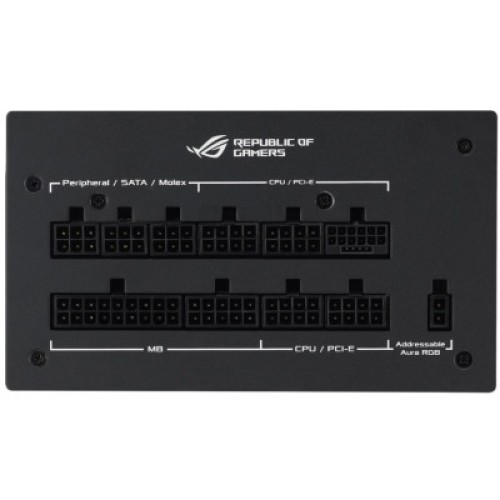 Блок питания ASUS 1000W ROG STRIX PCIE5 Gold Aura Edition (90YE00P1-B0NA00)