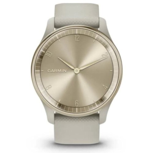 Смарт-годинник Garmin vivomove Trend, WW, French Gray, Silicone, GPS (010-02665-02)