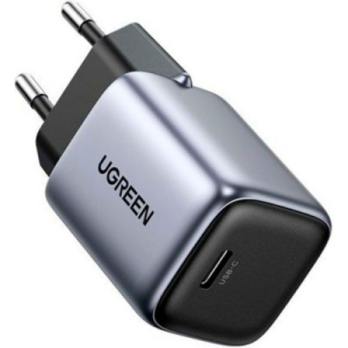 Зарядное устройство Ugreen 1xUSB 30W Gan Type-C PD Nexode Mini Grey CD319 (90666)