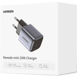 Зарядний пристрій Ugreen 20W USB C PD Nexode mini Charger CD318 (90664)