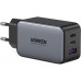 Зарядное устройство Ugreen 3xUSB 65W GaN (2хUSB-C+USB-A) CD244 Grey (10335) Зарядное устройство Ugreen 3xUSB 65W GaN (2хUSB-C+USB-A) CD244 Grey (10335)