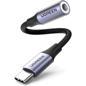 Перехідник USB-C to 3.5mm F 0.10m AV161 Ugreen (80154)