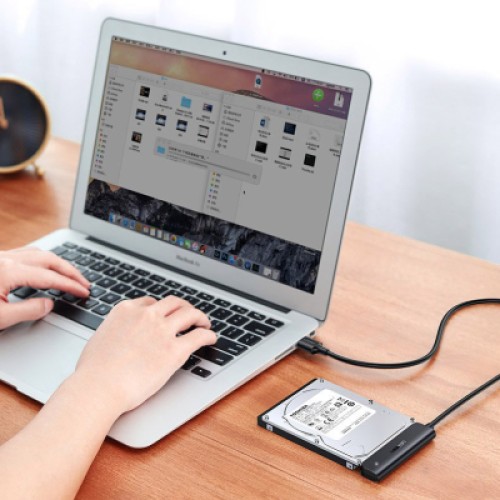 Переходник USB 3.0 Type-C to SATA III (F) CM321 Ugreen (70610) Переходник USB 3.0 Type-C to SATA III (F) CM321 Ugreen (70610)