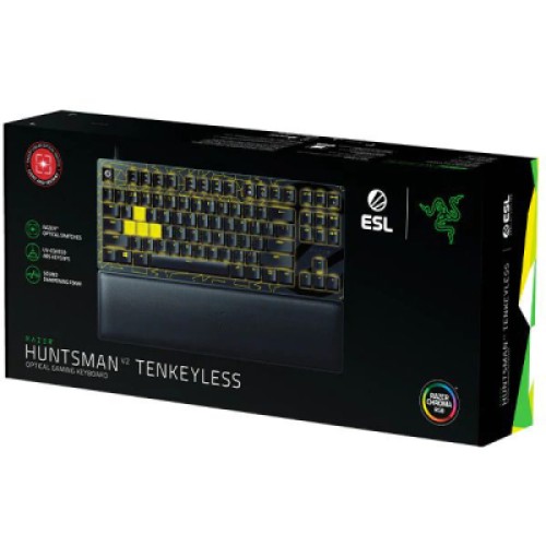 Клавиатура Razer Huntsman V2 Tenkeyless Red switch ESL Ed USB Black (RZ03-03941700-R3M1)
