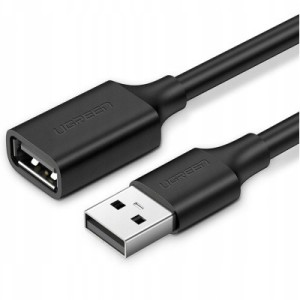 Дата кабель USB 2.0 AM/AF 5.0m US103 Black Ugreen (10318)
