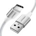 Дата кабель USB 2.0 AM to Type-C 2.0m 3.0A 18W US288 White Ugreen (60133)