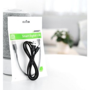 Дата кабель USB 2.0 AM to Type-C 3.0m 3.0A 18W US287 Black Ugreen (60826)