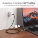 Дата кабель USB-C to USB-C 1.5m 100W US316 Space Gray Ugreen (70428)