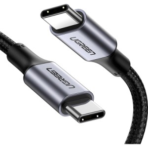 Дата кабель USB-C to USB-C 1.5m 100W US316 Space Gray Ugreen (70428)