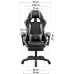 Кресло игровое GT Racer X-2323 Black/Blue