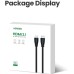Кабель мультимедийный HDMI to HDMI 1.0m V2.1 HD140 Ugreen (80401)