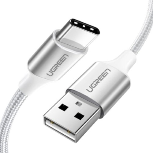 Дата кабель USB 2.0 AM to Type-C 3.0m 3.0A 18W US288 White Ugreen (60409)