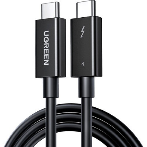 Дата кабель USB-C to USB-C 0.8m USB 4.0 THUNDERBOLTUS501 8K40Gbps Black Ugreen (30389) Дата кабель USB-C to USB-C 0.8m USB 4.0 THUNDERBOLTUS501 8K40Gbps Black Ugreen (30389)