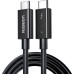 Дата кабель USB-C to USB-C 0.8m USB 4.0 THUNDERBOLTUS501 8K40Gbps Black Ugreen (30389) Дата кабель USB-C to USB-C 0.8m USB 4.0 THUNDERBOLTUS501 8K40Gbps Black Ugreen (30389)