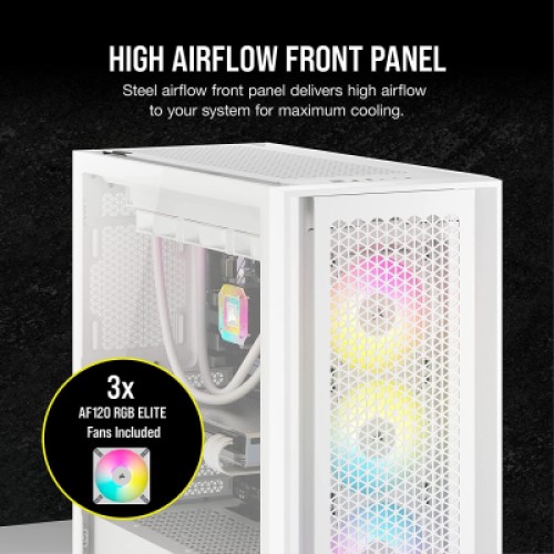 Корпус Corsair iCUE 5000D RGB AirFlow Tempered Glass White (CC-9011243-WW) Корпус Corsair iCUE 5000D RGB AirFlow Tempered Glass White (CC-9011243-WW)