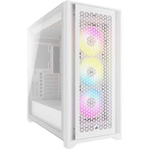 Корпус Corsair iCUE 5000D RGB AirFlow Tempered Glass White (CC-9011243-WW) Корпус Corsair iCUE 5000D RGB AirFlow Tempered Glass White (CC-9011243-WW)