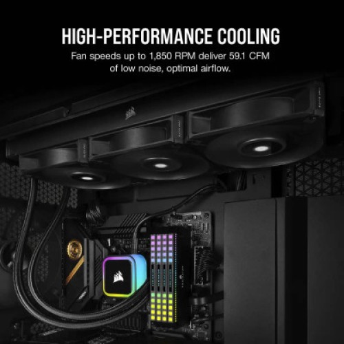 Кулер для корпуса Corsair AF120 Elite High-Performance Black (CO-9050140-WW)