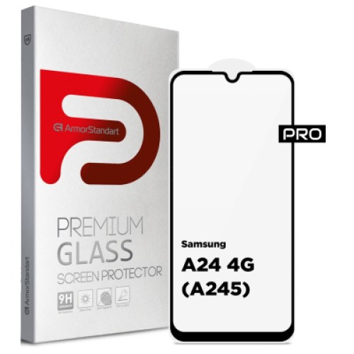Стекло защитное Armorstandart Pro Samsung A24 4G (A245) Black (ARM66209)