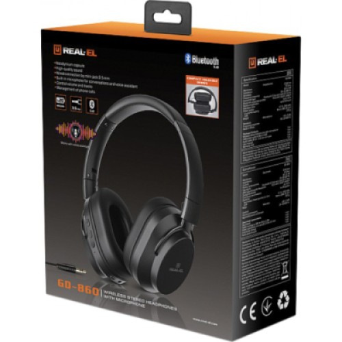 Наушники REAL-EL GD-860 Black