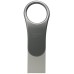 USB флеш накопитель Silicon Power 128 GB DriveMobile C80 USB 3.1 + Type-C Silver (SP128GBUC3C80V1S)