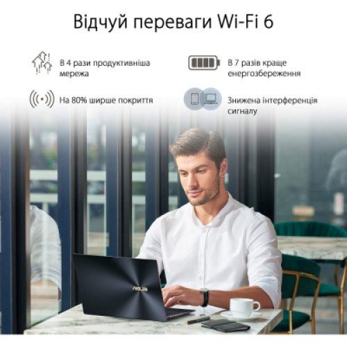 Сетевая карта Wi-Fi ASUS USB-AX56 (90IG06H0-MO0R10)