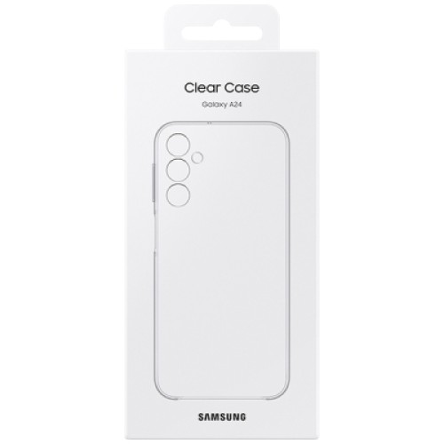 Чехол для мобильного телефона Samsung Clear Case Galaxy A24 (A245) Transparent (EF-QA245CTEGRU)