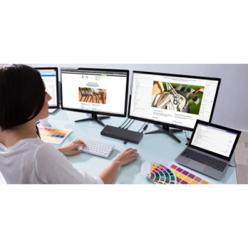 Порт-репликатор Belkin USB-C Universal Triple Display Dock (INC007VFBK)