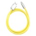 Дата кабель USB 2.0 AM to Type-C 1.0m yellow Dengos (PLS-TC-NS-YELLOW)