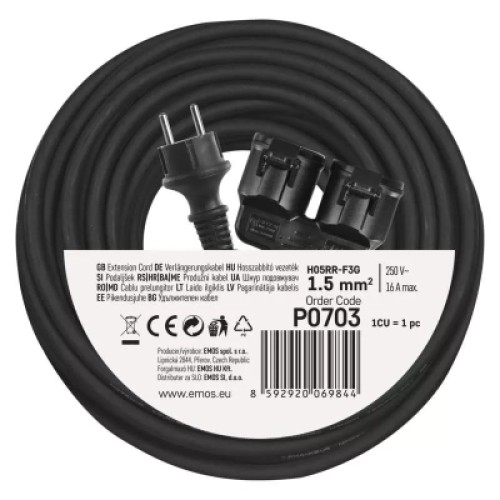 Сетевой удлинитель EMOS P0703