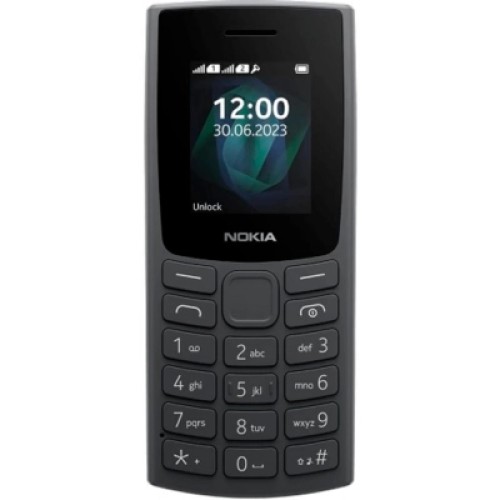 Мобильный телефон Nokia 105 SS 2023 (no charger) Charcoal
