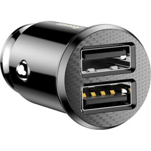 Зарядное устройство Baseus Grain Car Charger USB-A Black (CCALL-ML01)