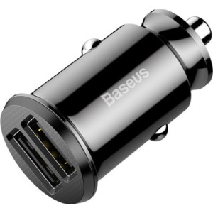 Зарядное устройство Baseus Grain Car Charger USB-A Black (CCALL-ML01)