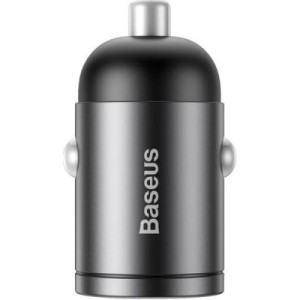 Зарядное устройство Baseus Tiny Star Mini Quick Charge Car Charger USB-A Gray (VCHX-A0G)