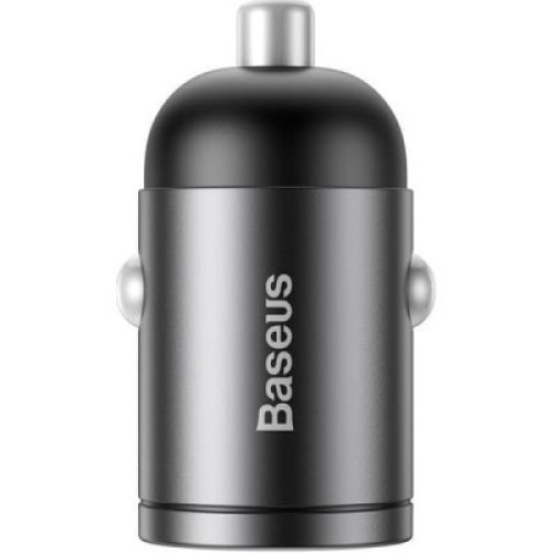 Зарядное устройство Baseus Tiny Star Mini Quick Charge Car Charger USB-A Gray (VCHX-A0G)