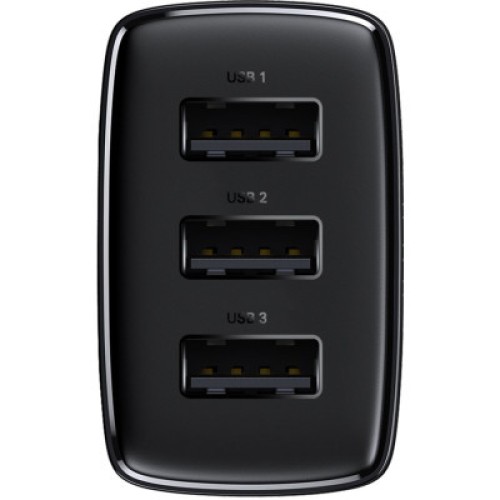 Зарядное устройство Baseus Compact Charger 3U Black (CCXJ020101)