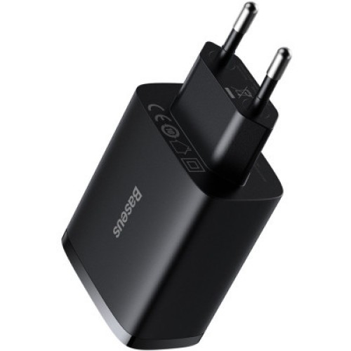 Зарядное устройство Baseus Compact Charger 3U Black (CCXJ020101)